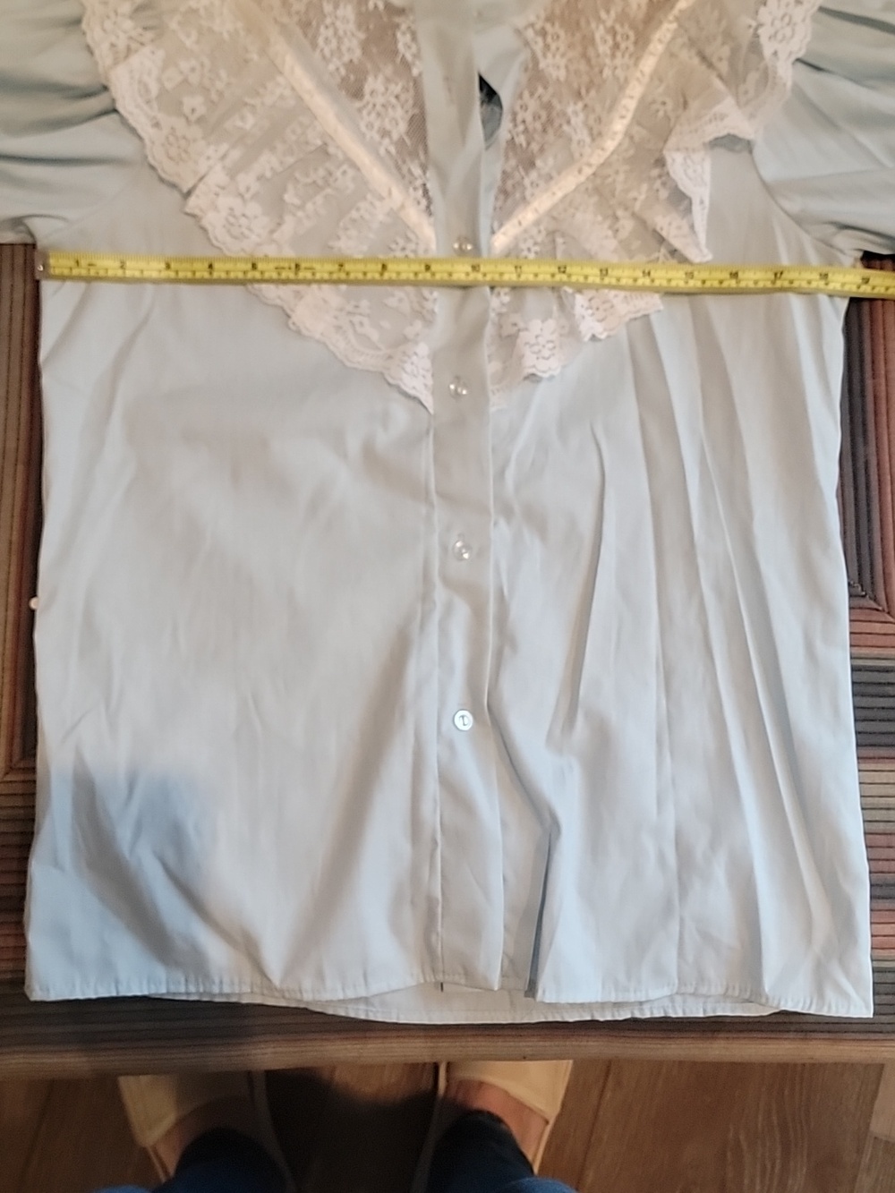 VTG Jeri Bee Lace Square Dance Shirt - Picture 9 of 10
